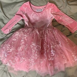 Pink Starry Kids Costume Dress